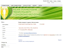 Tablet Screenshot of polarity-craniosacral.pl